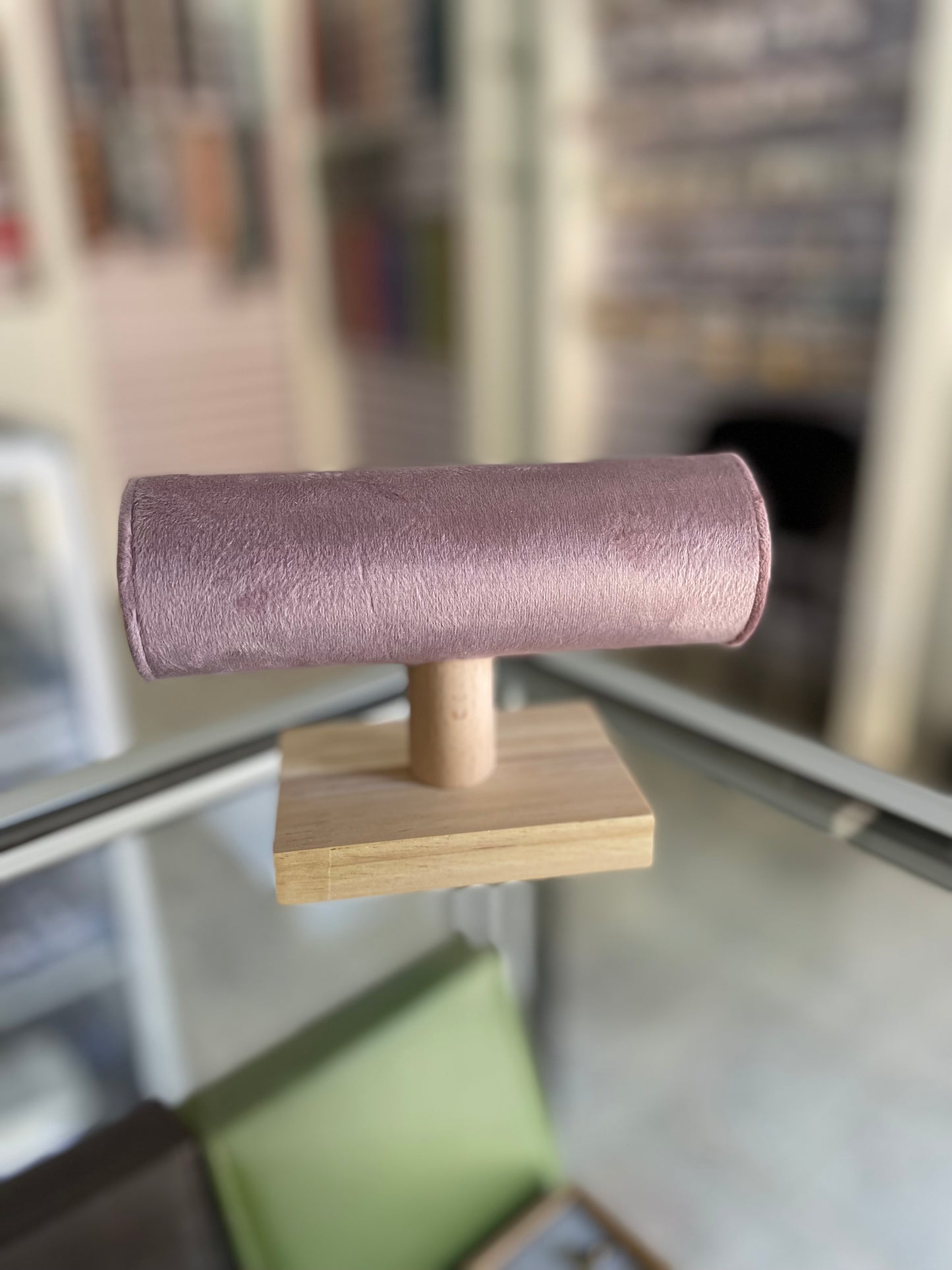 Exhibidor para pulsera pequeño color rosa