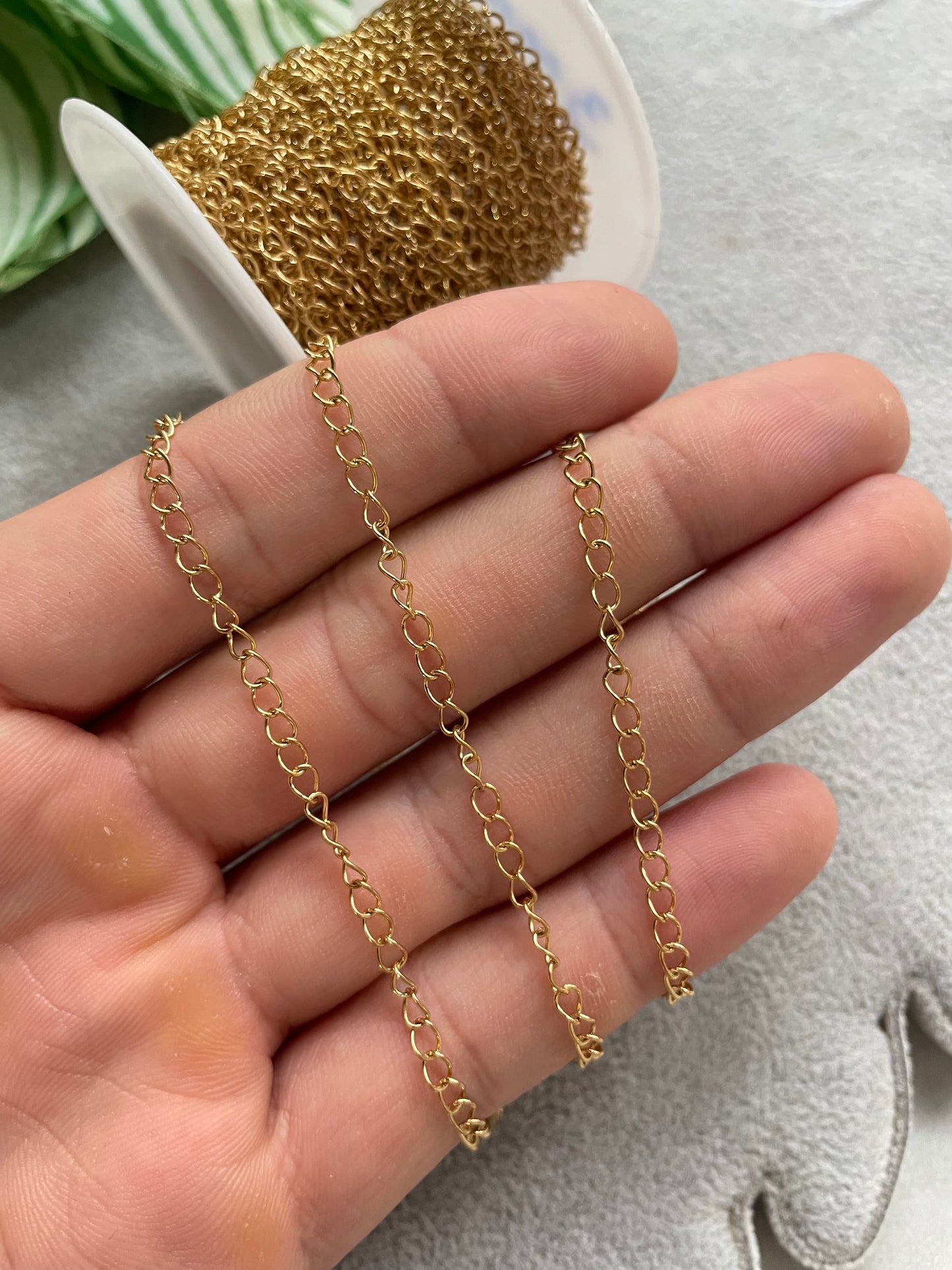 Cadena de extensión acero inoxidable 3mm