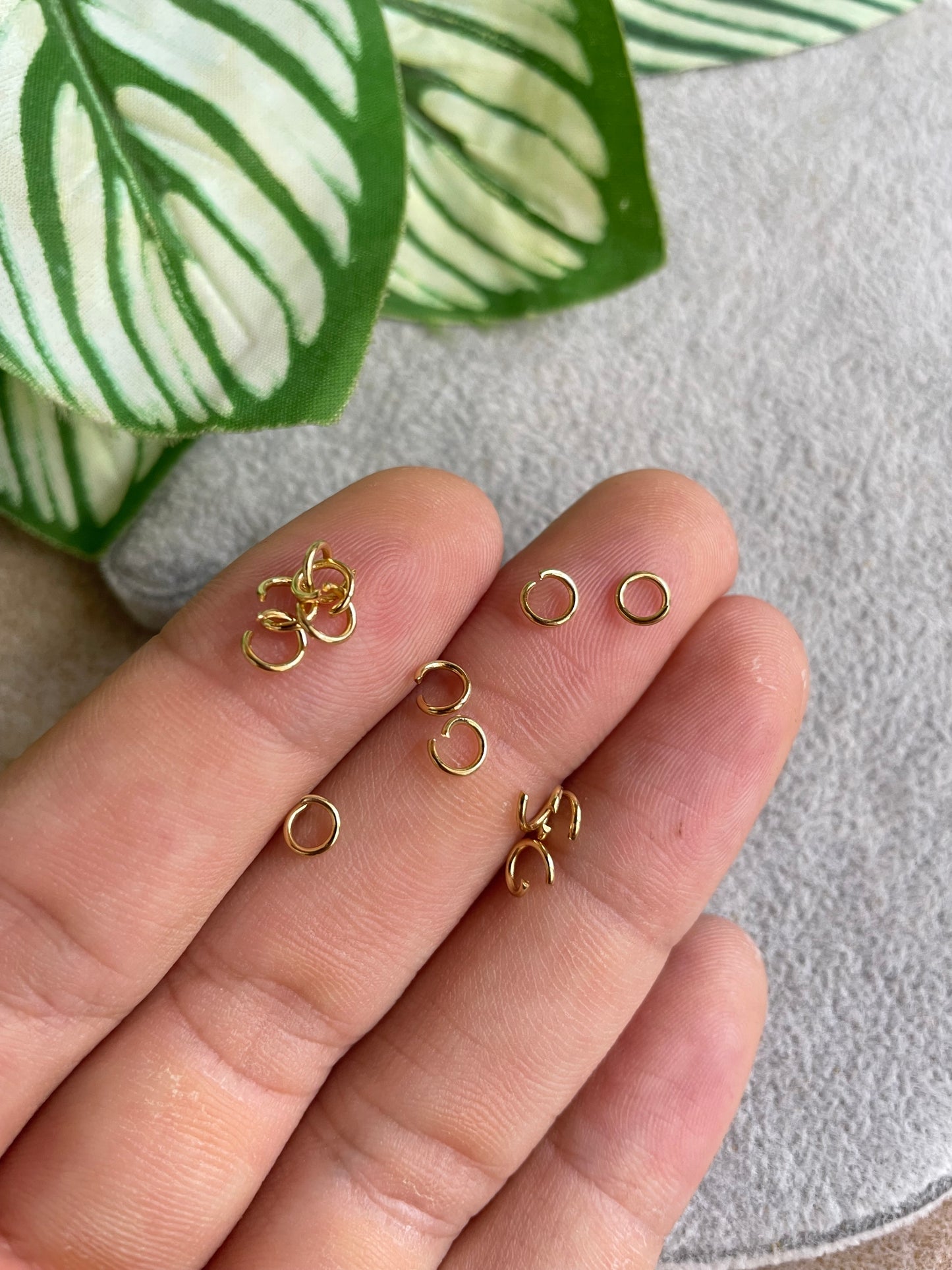 Argolla abierta 5mm - acero inoxidable