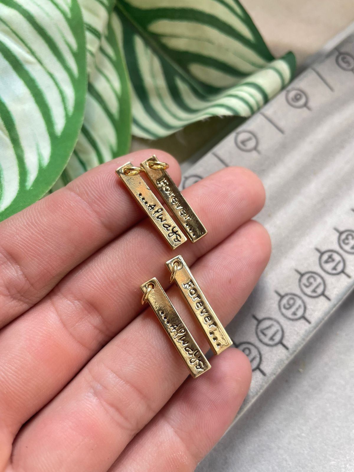 Dije para pareja "always - forever" (2 dijes)