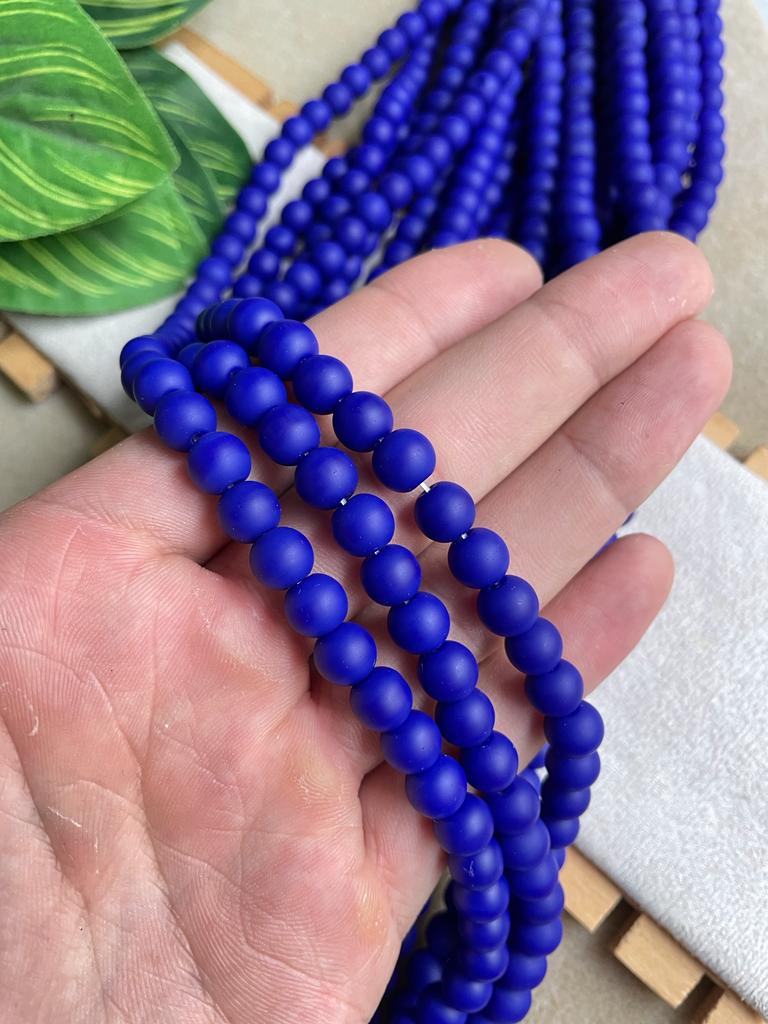 Piedra de cerámica azul 8mm