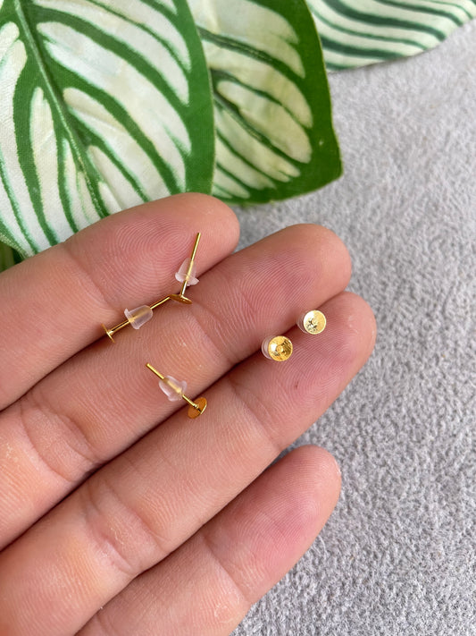 Patente de pegar 4mm - acero inoxidable