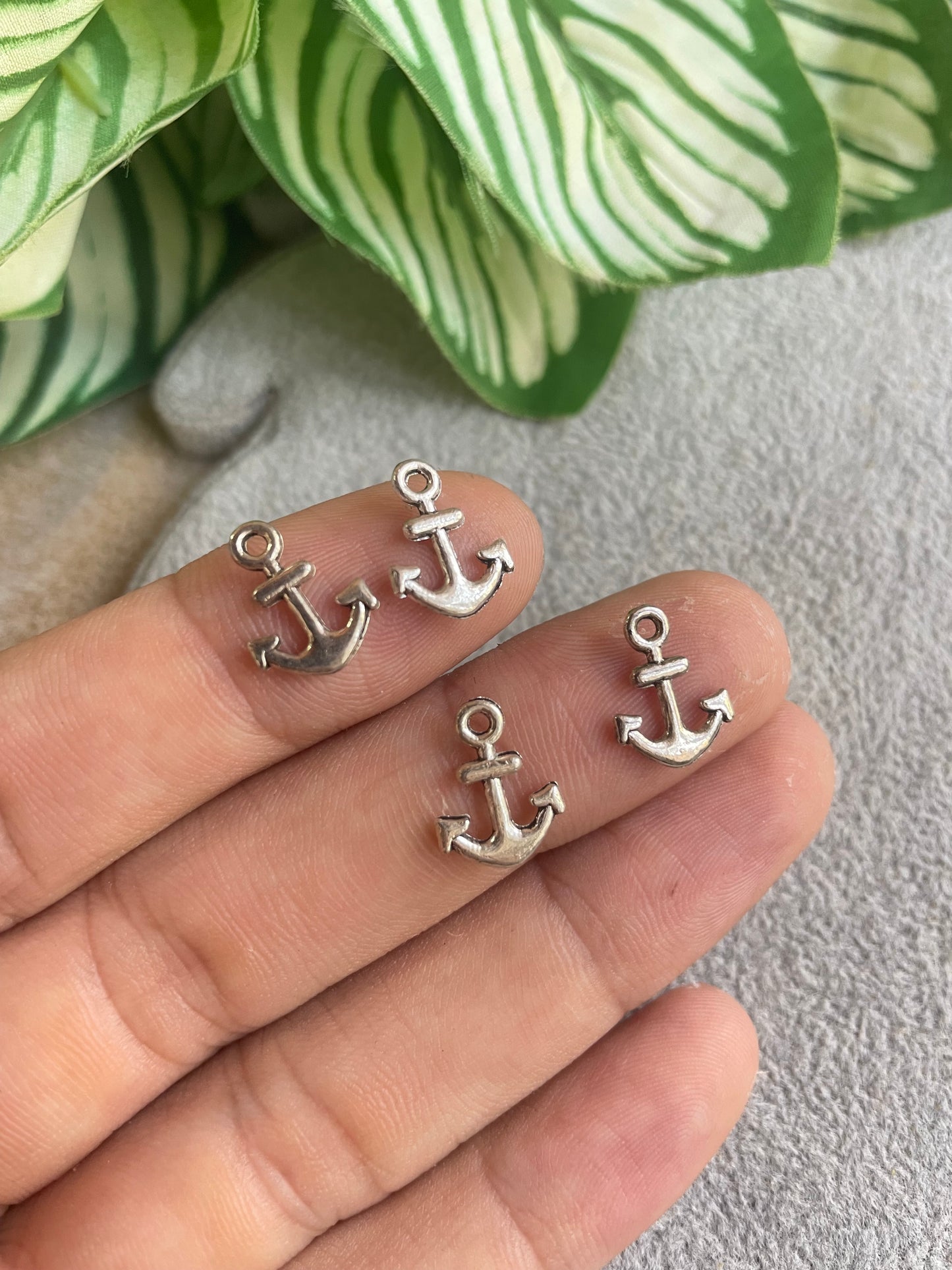 Dije de ancla de pewter