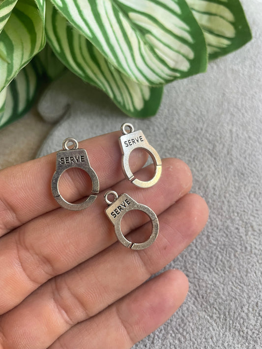 Dije de esposas de pewter