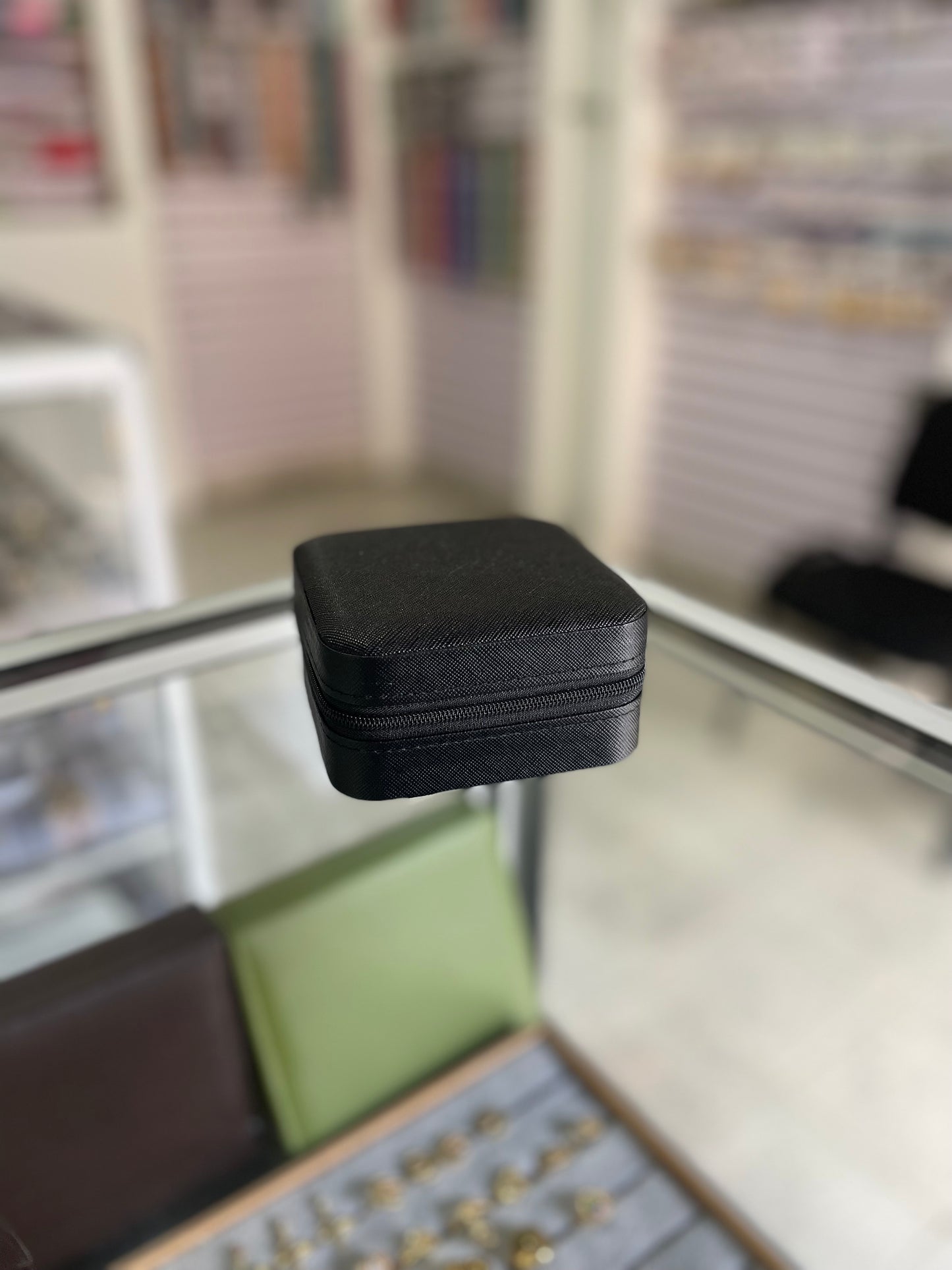 Joyero de viaje negro