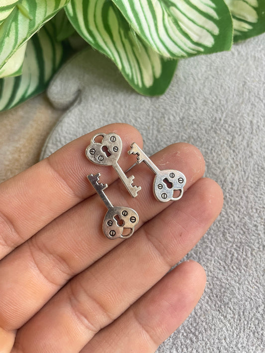 Dije de llave de pewter