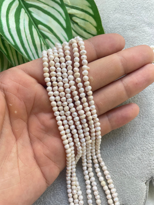 Perla de rio redonda 3-4 mm