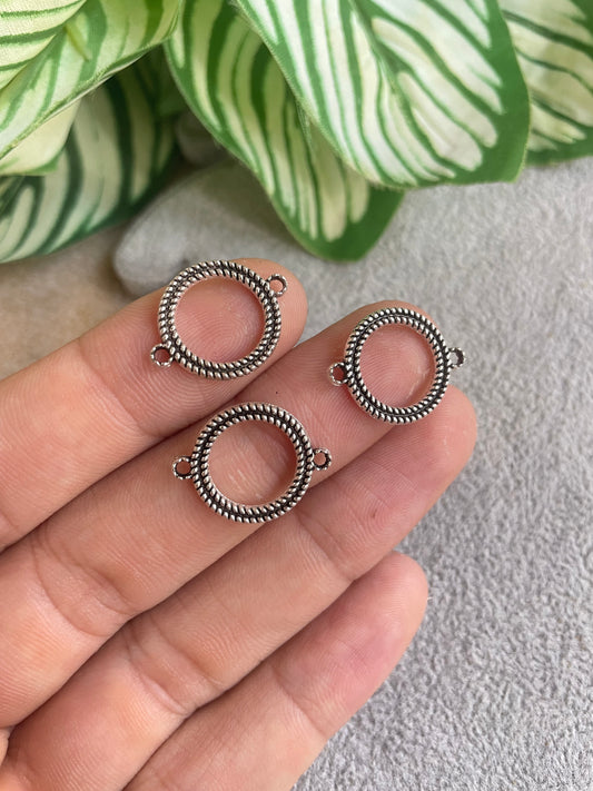 Enlace de aro de pewter