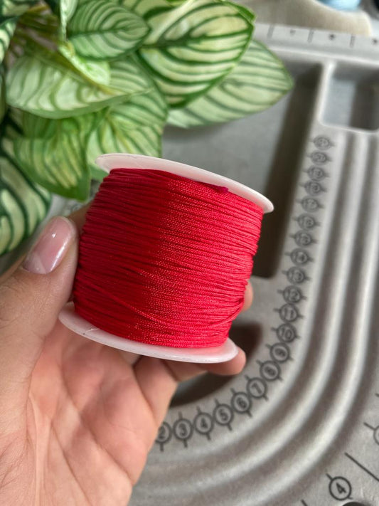 Hilo chino rojo 1mm